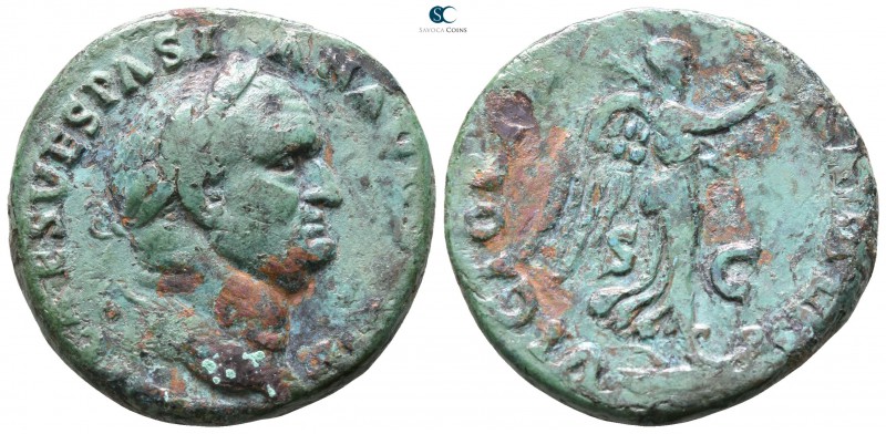 Vespasian AD 69-79. Rome
As Æ

25mm., 10,54g.



very fine
