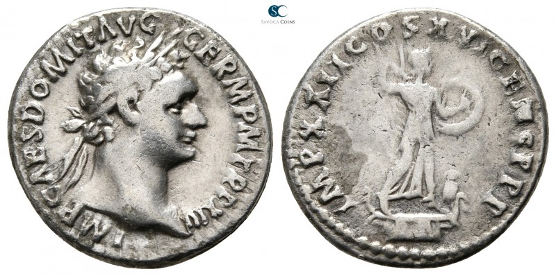 Domitian AD 81-96. Rome
Denarius AR

16mm., 3,26g.



nearly very fine