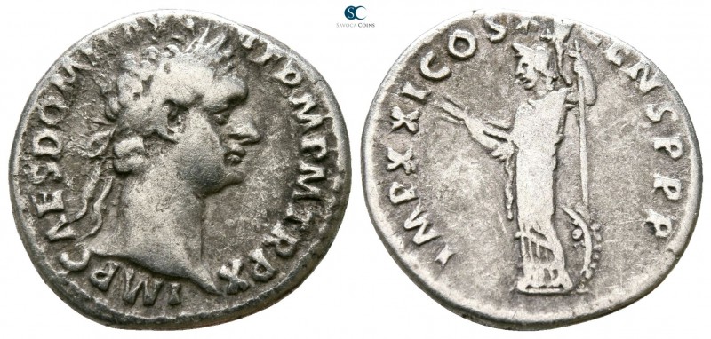 Domitian AD 81-96. Rome
Denarius AR

18mm., 3,16g.



very fine