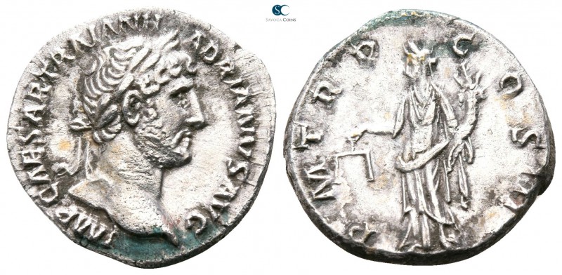 Hadrian AD 117-138. Rome
Denarius AR

17mm., 3,34g.



very fine