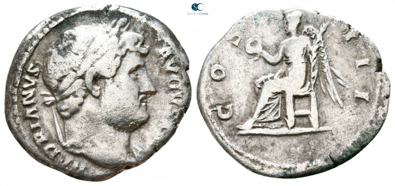 Hadrian AD 117-138. Rome
Denarius AR

18mm., 3,23g.



very fine