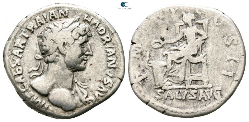 Hadrian AD 117-138. Rome
Denarius AR

18mm., 2,90g.



very fine