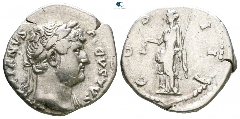 Hadrian AD 117-138. Rome
Denarius AR

17mm., 3,21g.



very fine