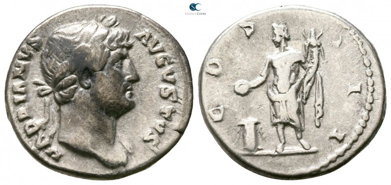 Hadrian AD 117-138. Rome
Denarius AR

17mm., 3,50g.



very fine