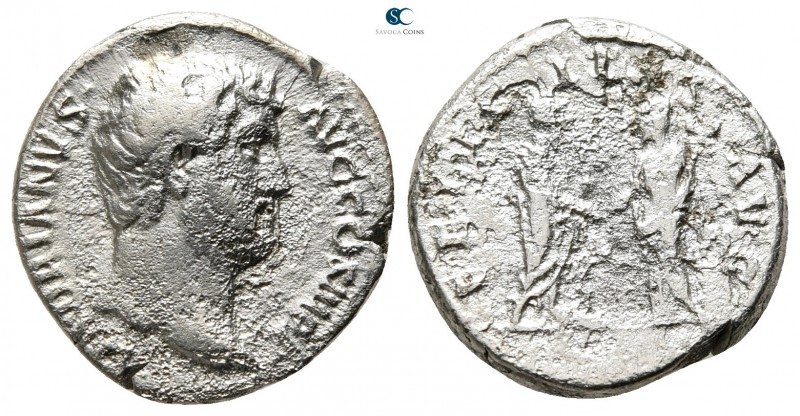 Hadrian AD 117-138. Rome
Denarius AR

16mm., 3,08g.



fine