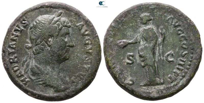 Hadrian AD 117-138. Rome
As Æ

27mm., 12,30g.



very fine