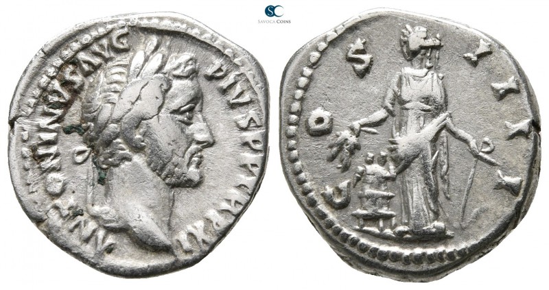 Antoninus Pius AD 138-161. Rome
Denarius AR

15mm., 3,42g.



very fine