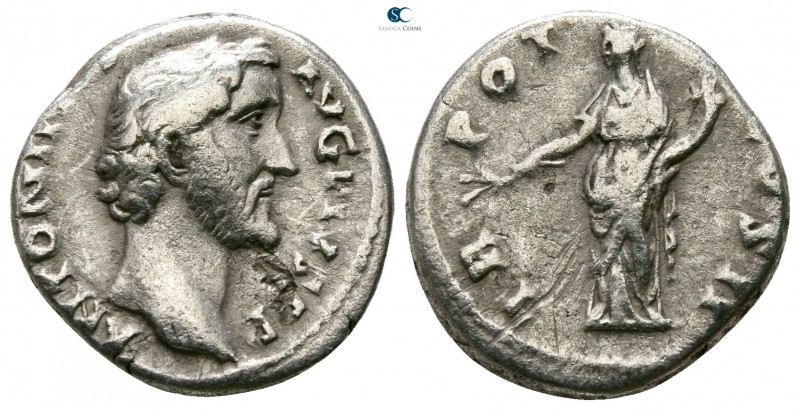 Antoninus Pius AD 138-161. Rome
Denarius AR

14mm., 3,40g.



very fine
