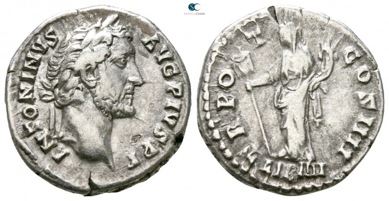 Antoninus Pius AD 138-161. Rome
Denarius AR

17mm., 3,25g.



very fine