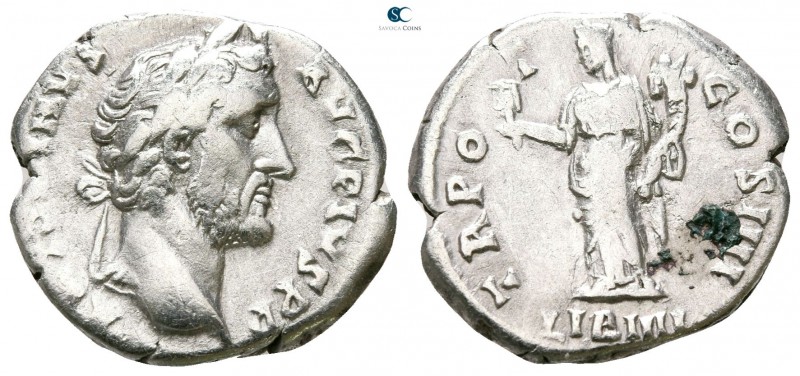 Antoninus Pius AD 138-161. Rome
Denarius AR

17mm., 2,86g.



very fine