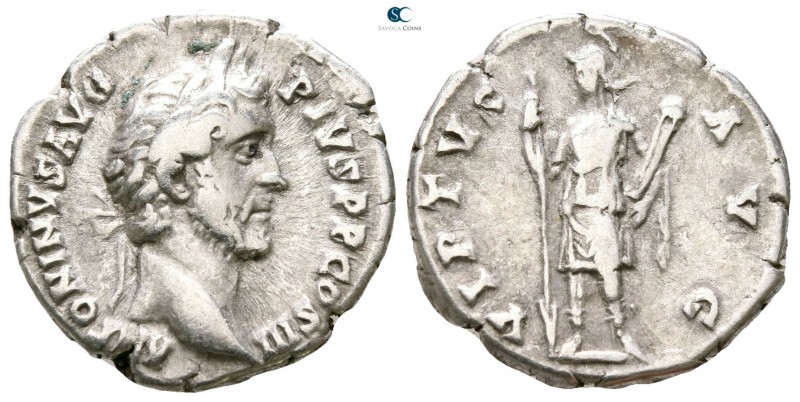 Antoninus Pius AD 138-161. Rome
Denarius AR

17mm., 3,21g.



very fine