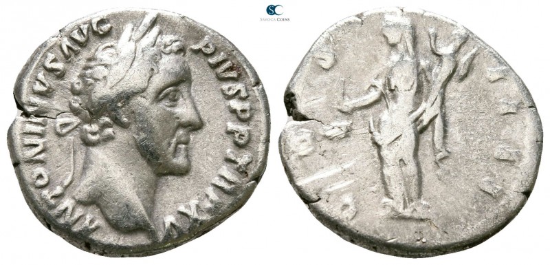 Antoninus Pius AD 138-161. Rome
Denarius AR

17mm., 3,06g.



very fine