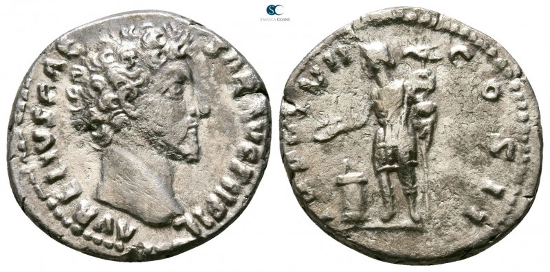 Marcus Aurelius as Caesar AD 139-161. Rome
Denarius AR

17mm., 2,87g.



...