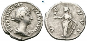 Faustina II AD 147-175. Rome. Denarius AR
