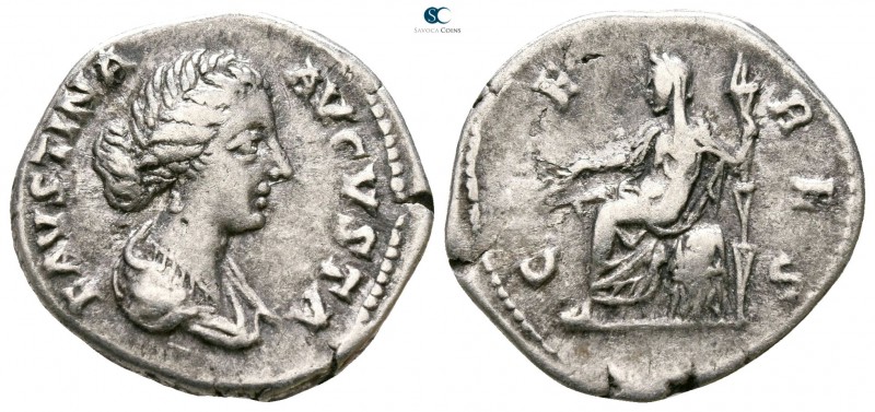 Faustina II AD 147-175. Rome
Denarius AR

19mm., 2,87g.



very fine