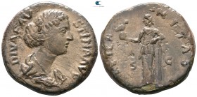 Faustina II AD 147-175. Rome. Sestertius Æ