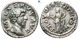 Lucius Verus AD 161-169. Rome. Denarius AR