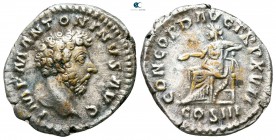 Marcus Aurelius AD 161-180. Rome. Denarius AR