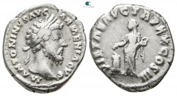 Marcus Aurelius AD 161-180. Rome. Denarius AR