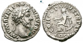 Marcus Aurelius AD 161-180. Rome. Denarius AR