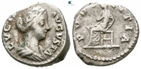 Lucilla AD 164-169. Rome. Denarius AR