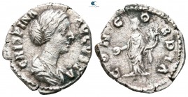 Crispina, wife of Commodus AD 178-182. Rome. Denarius AR