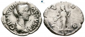 Crispina, wife of Commodus AD 178-182. Rome. Denarius AR
