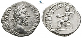 Commodus AD 180-192. Rome. Denarius AR