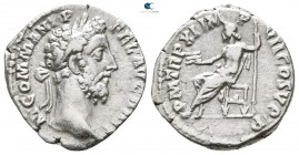 Commodus AD 180-192. Rome. Denarius AR