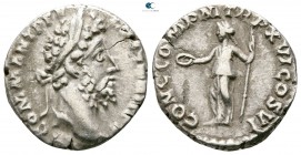 Commodus AD 180-192. Rome. Denarius AR