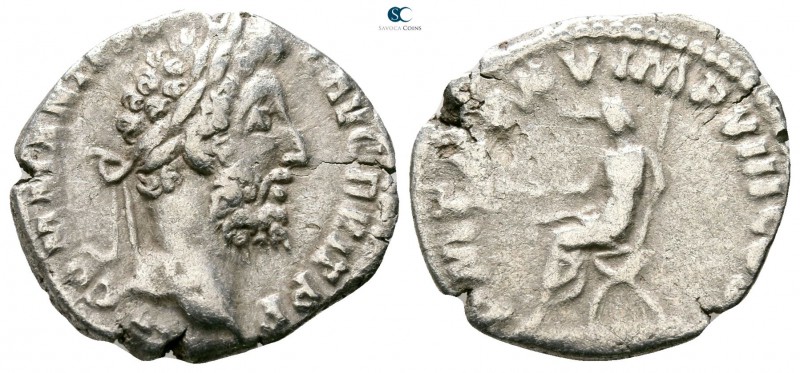 Commodus AD 180-192. Rome
Denarius AR

16mm., 2,11g.



fine