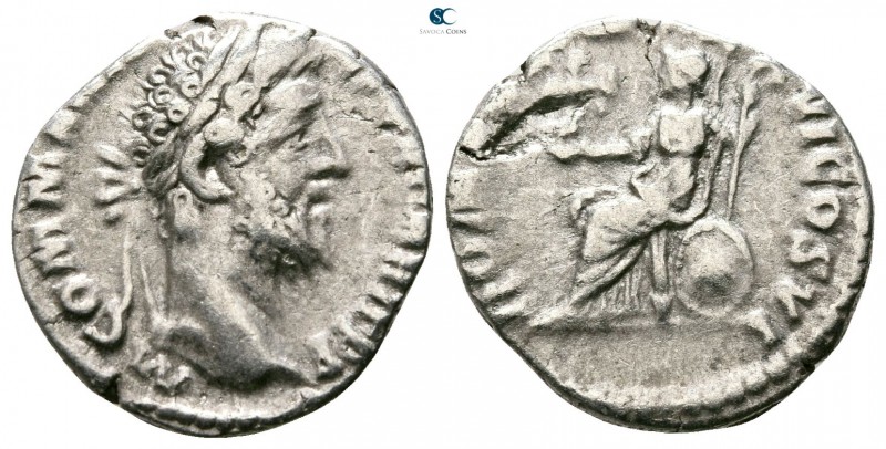 Commodus AD 180-192. Rome
Denarius AR

14mm., 2,10g.



nearly very fine