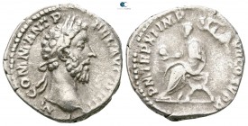 Commodus AD 180-192. Rome. Denarius AR