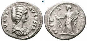 Julia Domna, wife of Septimius Severus AD 193-217. Rome. Denarius AR
