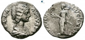 Julia Domna, wife of Septimius Severus AD 193-217. Rome. Denarius AR