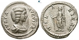 Julia Domna, wife of Septimius Severus AD 193-217. Rome. Denarius AR