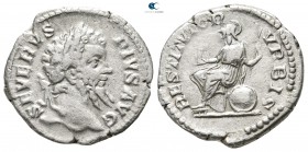 Septimius Severus AD 193-211. Rome. Denarius AR