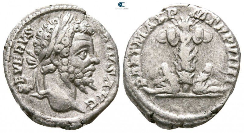 Septimius Severus AD 193-211. Rome
Denarius AR

18mm., 2,93g.



very fin...