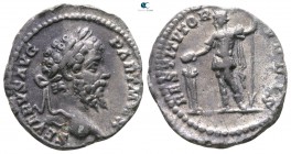 Septimius Severus AD 193-211. Rome. Limes Falsum of a Denarius Æ