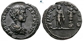 Geta as Caesar AD 197-209. Rome. Denarius AR