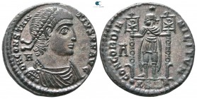 Constantius II AD 337-361. Siscia. Maiorina Æ