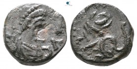 Leo I AD 457-474. Uncertain mint or Constantinople. Nummus Æ