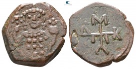 Manuel I Comnenus. AD 1143-1180. Thessalonica. Half Tetarteron Æ