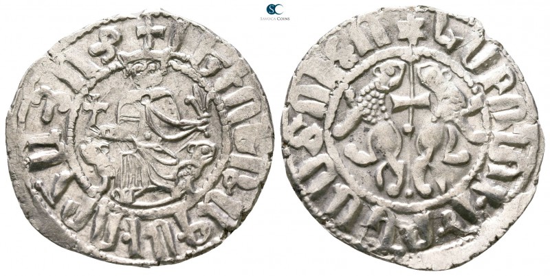 Levon I AD 1198-1219. 
Tram AR

22mm., 3,01g.



very fine