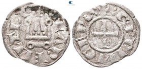 Guillaume II de Villehardouin AD 1246-1278. Principality of Achaea. Denier AR