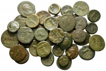 Lot of ca. 40 greek bronze coins / SOLD AS SEEN, NO RETURN!<br><br>very fine<br><br>