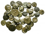 Lot of ca. 34 greek bronze coins / SOLD AS SEEN, NO RETURN!<br><br>fine<br><br>