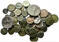 Lot of ca. 42 ancient bronze coins / SOLD AS SEEN, NO RETURN!<br><br>nearly very fine<br><br>