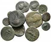 Lot of ca. 12 roman bronze coins / SOLD AS SEEN, NO RETURN!<br><br>very fine<br><br>