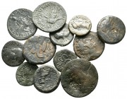 Lot of ca. 12 roman provincial bronze coins / SOLD AS SEEN, NO RETURN!<br><br>very fine<br><br>